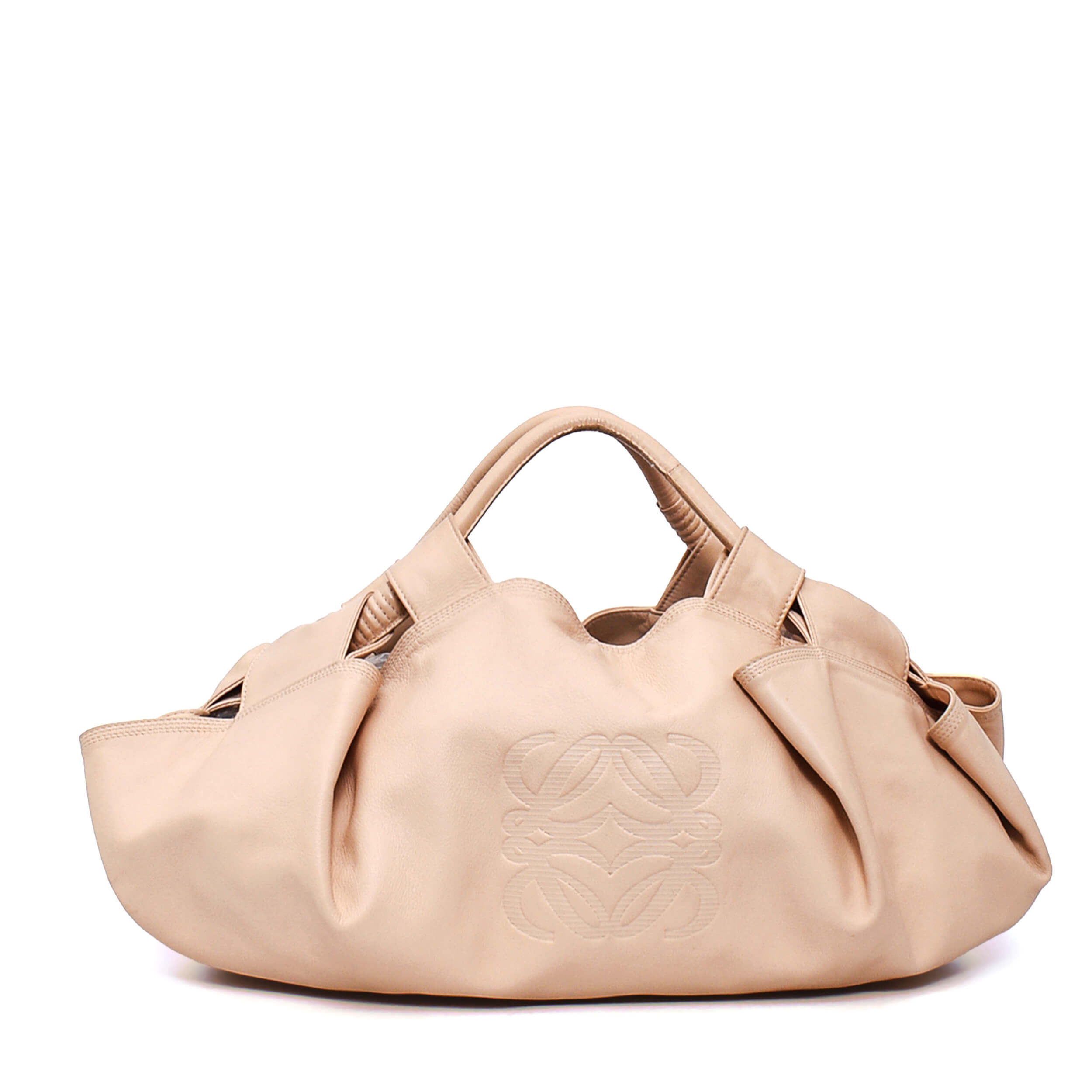 Loewe - Mist Rose Leather Large Aire Hobo Bag